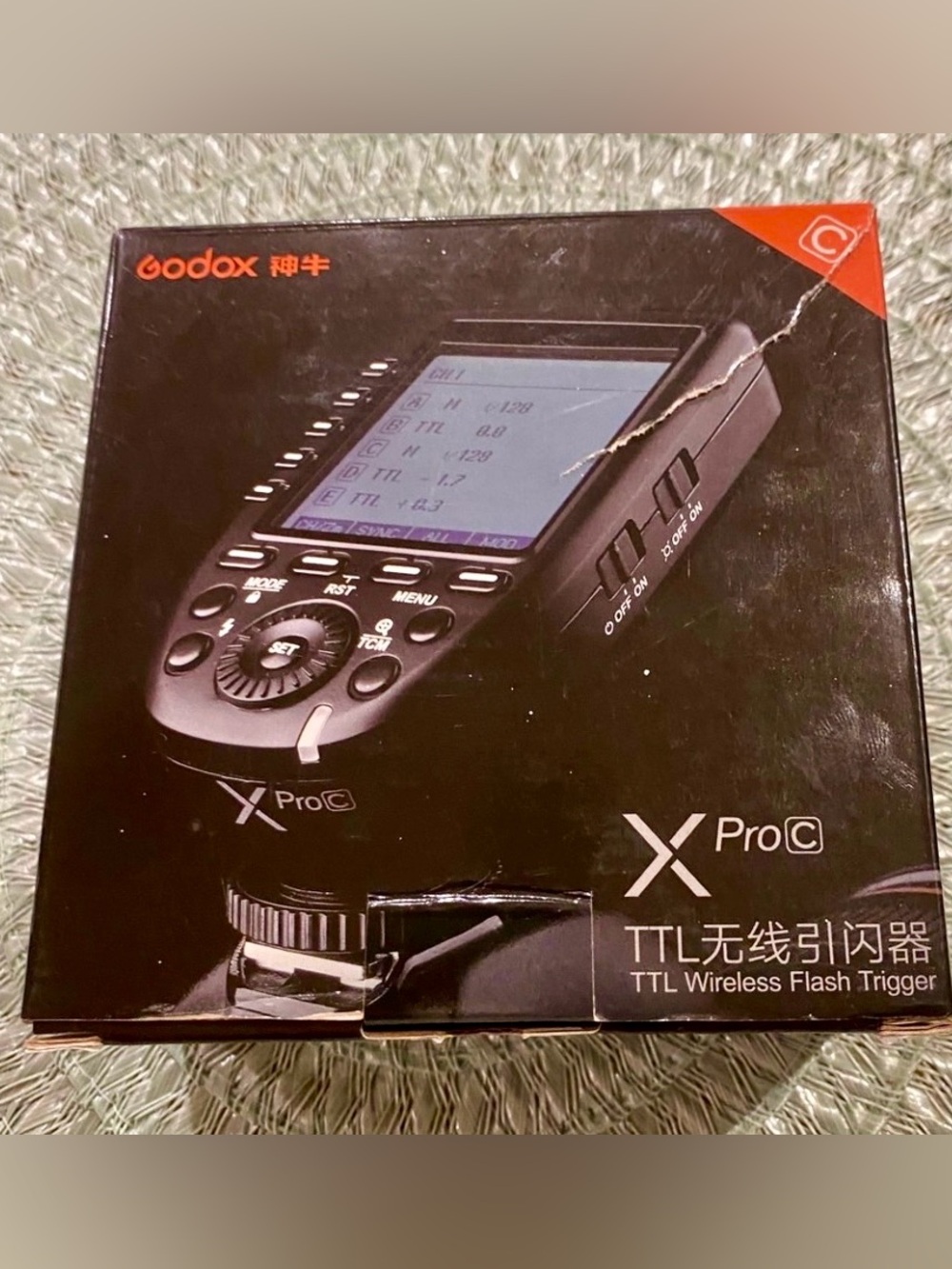 Godox XProC TTL Wireless Flash Trigger for Canon - NIB New In Box